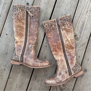 Corral Indie Spirit Studded Distressed Boot Leather Riding 6